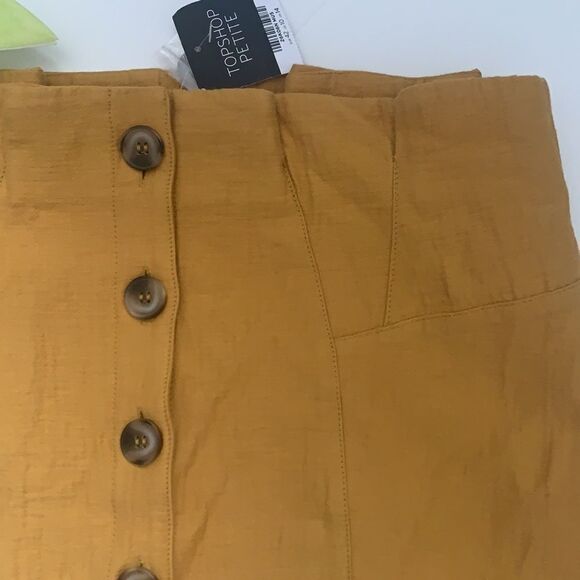 🌴NWT Topshop Button through Mini Skirt🌴 - Picture 4 of 9